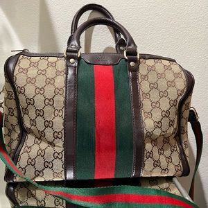 BROWN AND BEIGE LUXURY BAG